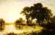 Asher Brown Durand Summer Afternoon oil on canvas